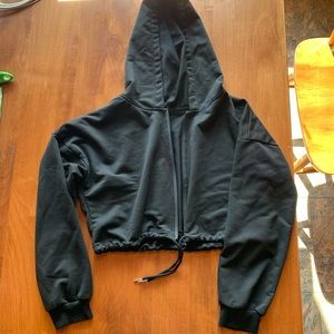 SHEIN cropped sweatshirt